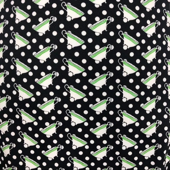 Blugirl Folies Novelty Teacup Print Sheath Dress - Picture 6 of 8